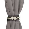 Cortina Blackout Vincenzi Tela + Velo 140 x 220 cm Gris