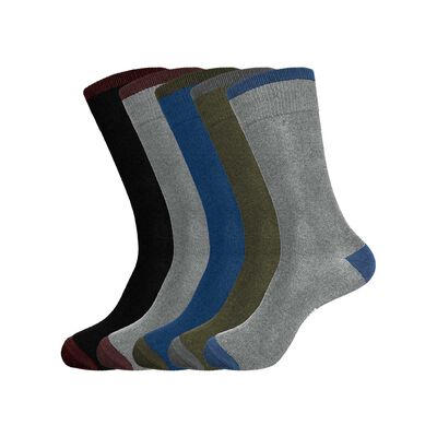 Imagen 1 del producto Pack 5 Calcetines Hombre Top Gris