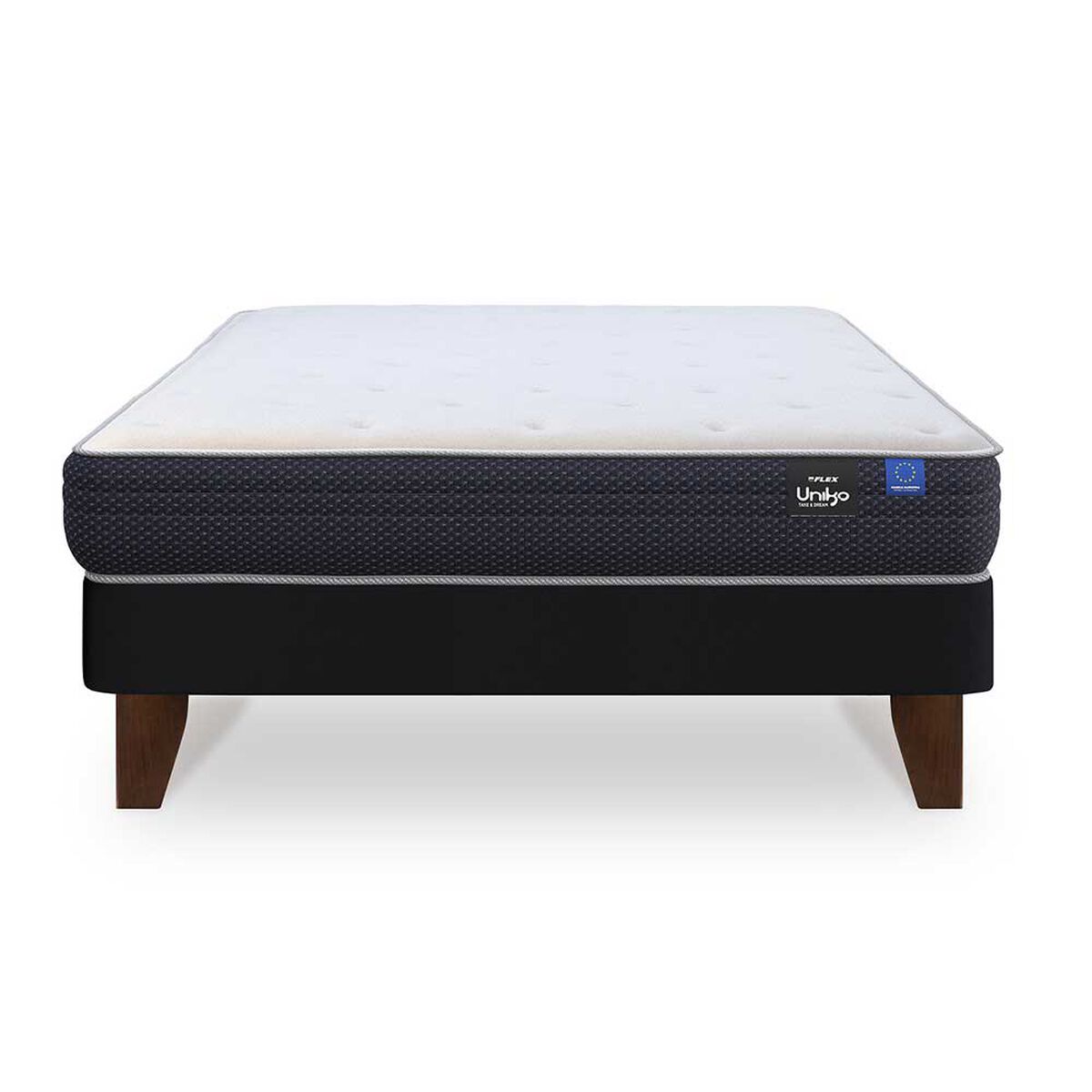 Cama Europea Flex 1,5 Plazas Uniko