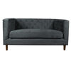Sof&aacute; Tela Velvet Latam Home Brescia 2 Cuerpos