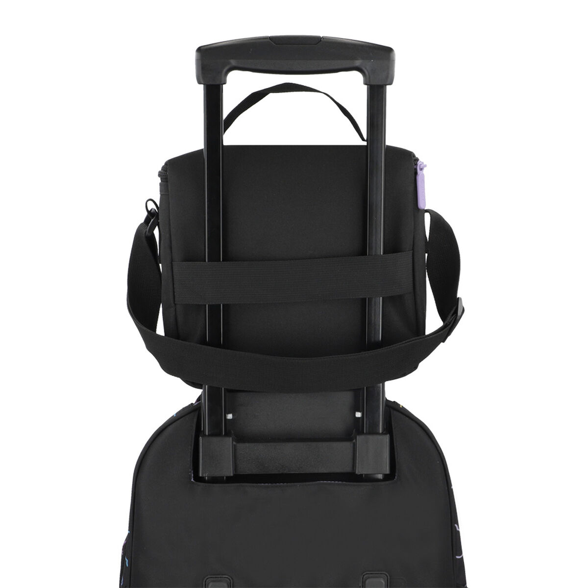 Triple Pack 5XT Mochila Niña Xtrem Negro/Lila