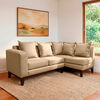 Seccional Derecho Living Factory Berlin 4 Cuerpos Beige