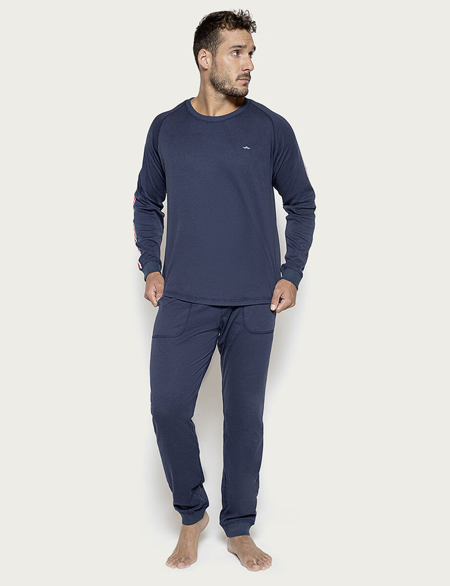 Pijama de Algodón Cuello Redondo Palmers Abc