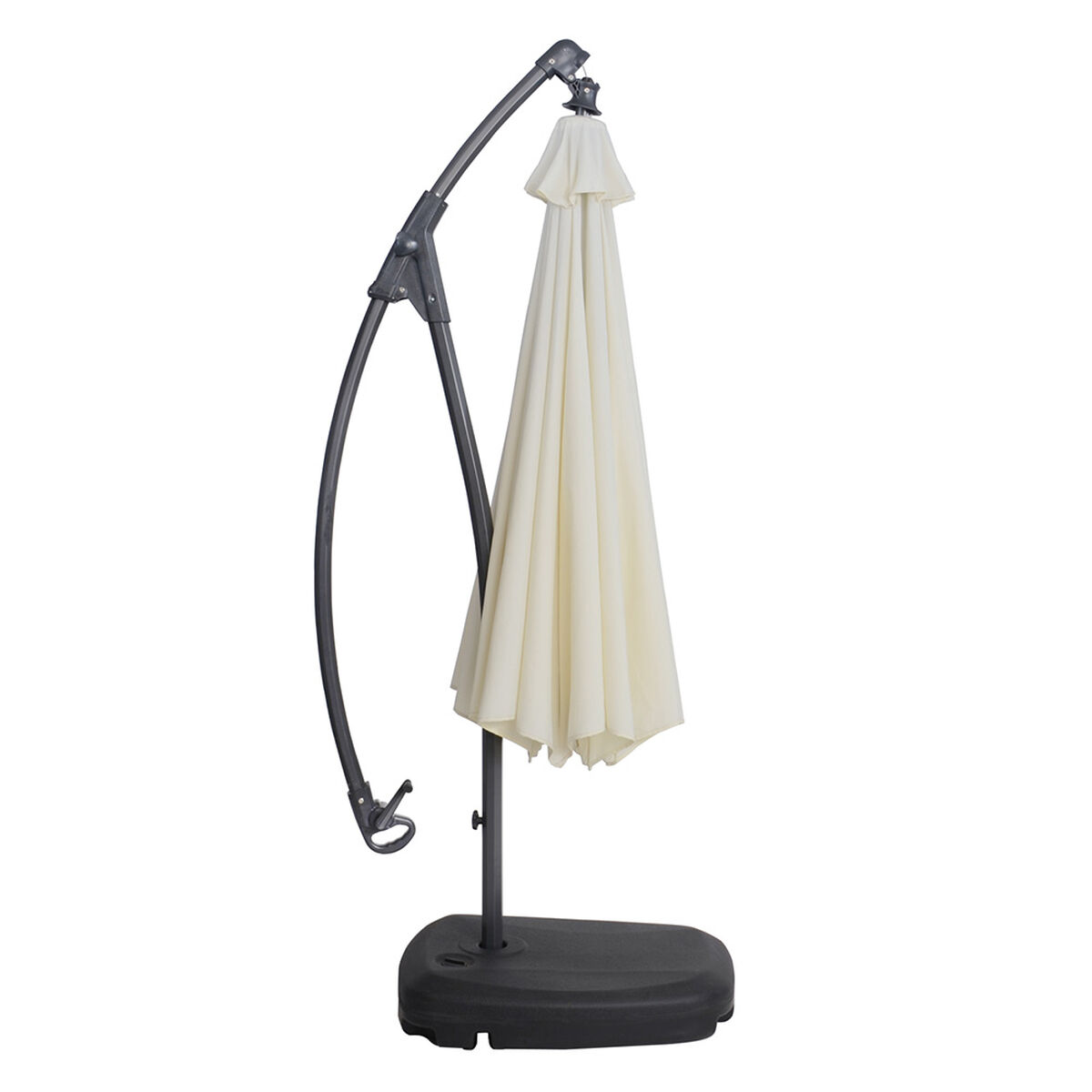 Quitasol Aluminio Spazzio Hanging Crudo 3 x 3 mts