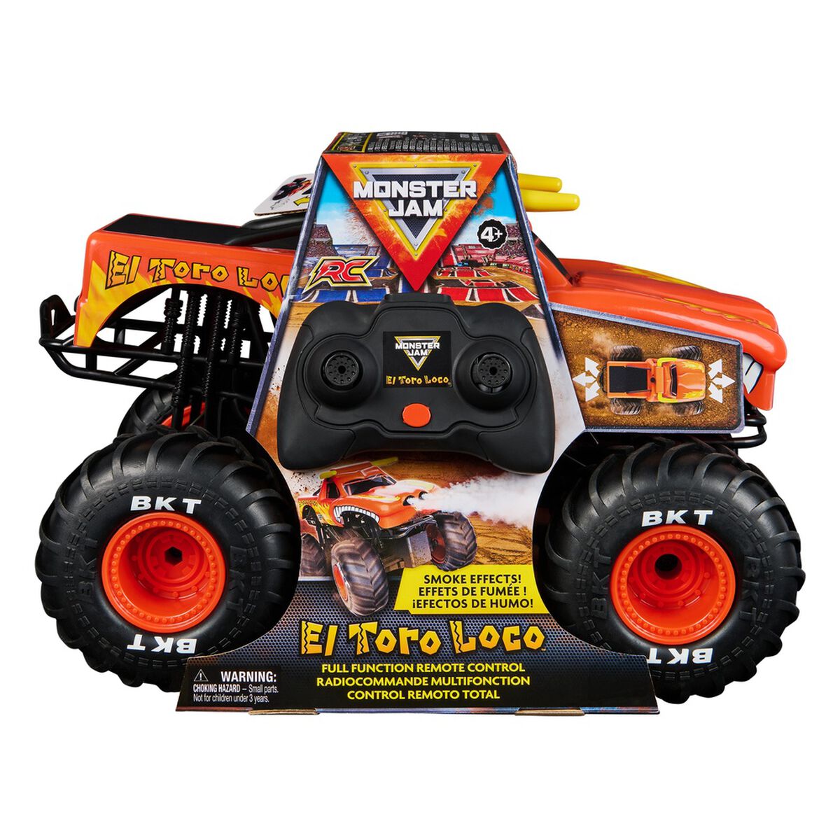 Vehículo Radio Control El Toro Loco Monster Jam