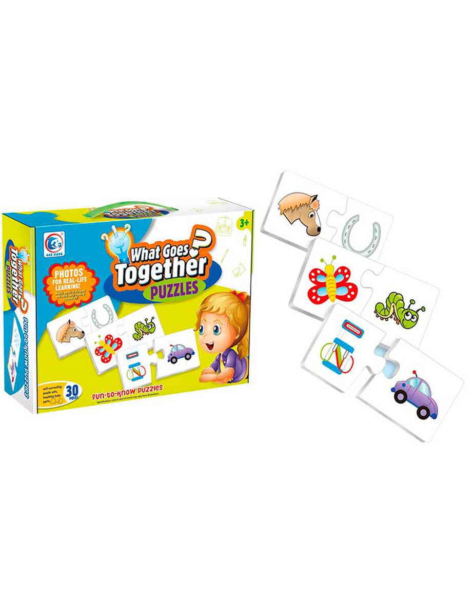 Puzzle Aprendizaje Asociaciones Nobel Gift