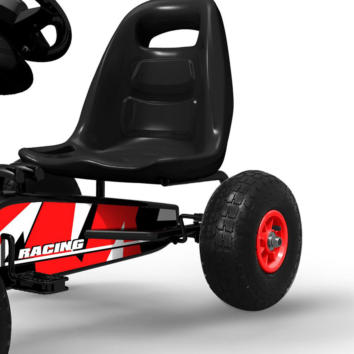 Go Kart a Pedales Negro Bebesit