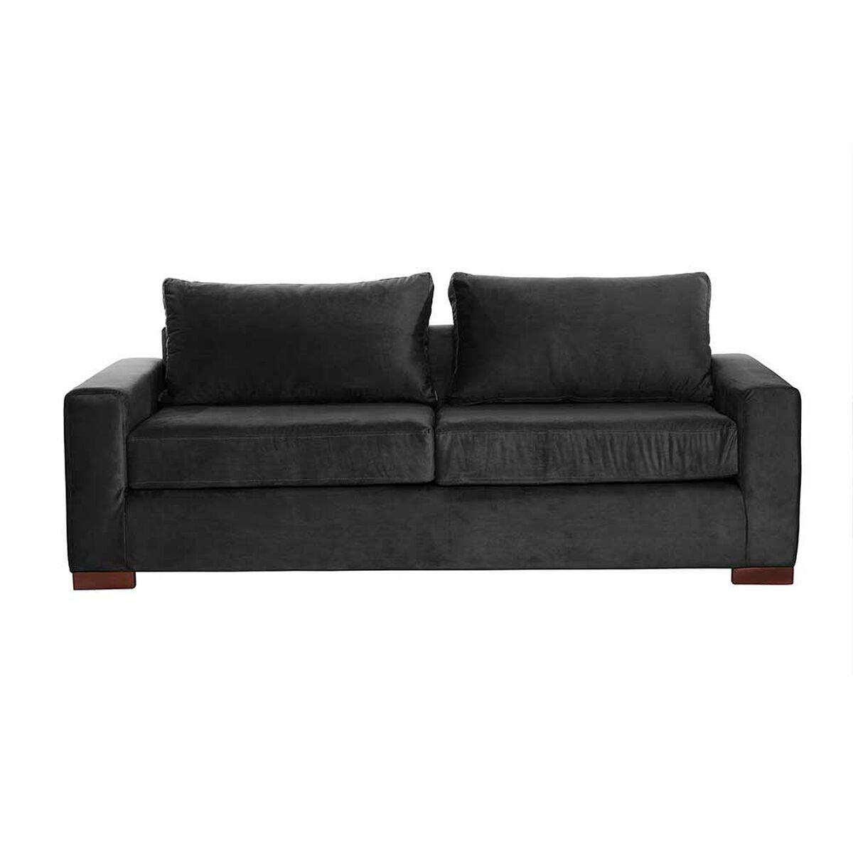 Sofá Cama Latam Home Livorno 3 Cuerpos Negro