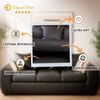 Juego de Living Elegant Detail New Houston 3-2-1 Cuerpos Negro