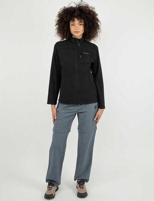 Imagen 2 del producto Polerón  Mujer Alpinextrem Negro, Uva, Verde Osc