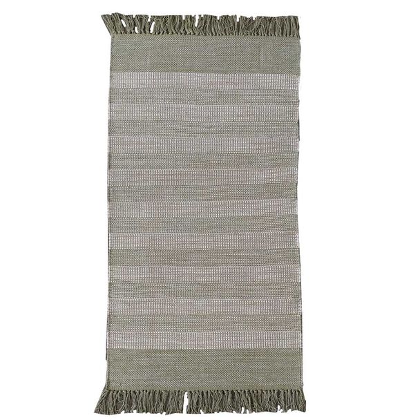 Bajada de Cama Idetex Cotton Kalu 120 x 65 Verde