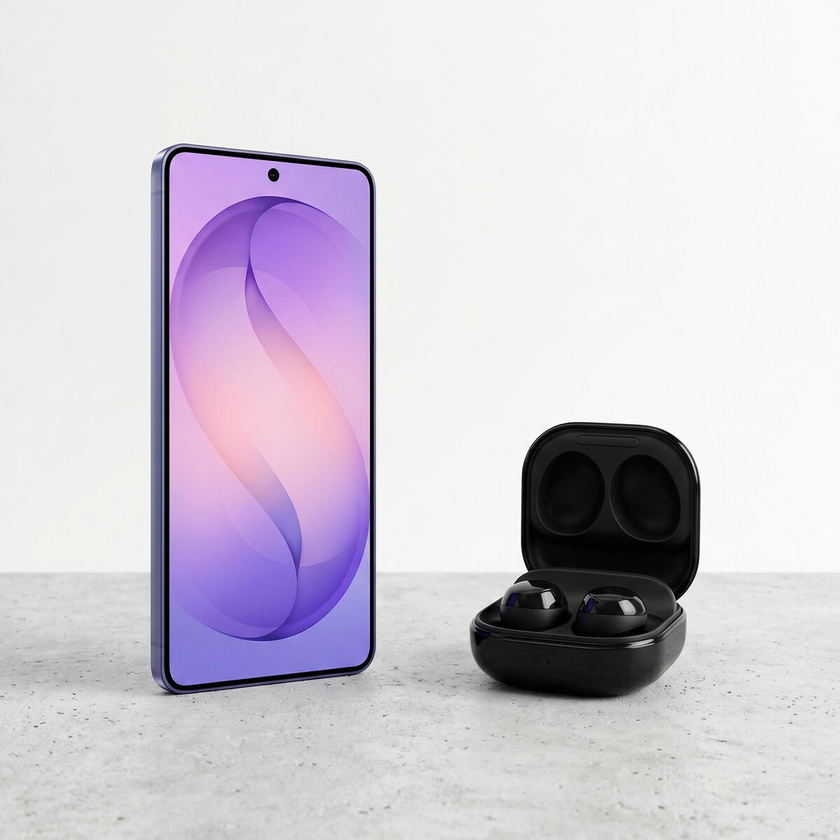 Combo Samsung Galaxy S26 256GB 6.3" Violeta + Aud&iacute;fonos Bluetooth Samsung Galaxy Buds Core Negro