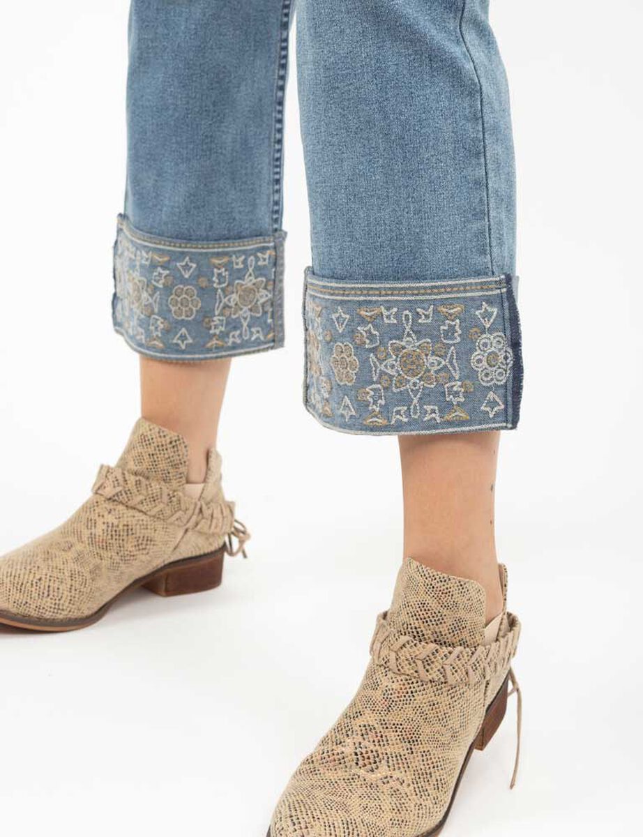 Jeans Recto Mujer Alma