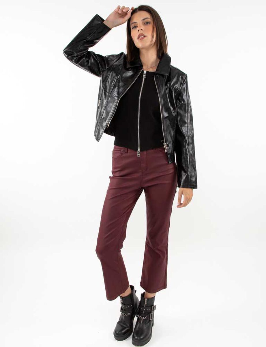 Chaqueta Ecocuero Mujer Fiorucci