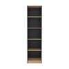 Estante TuHome Home E2 3 Repisas Wengue Fresno Europeo