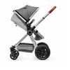 Coche de Paseo Veo 2 en 1 Gris Kinderkraft