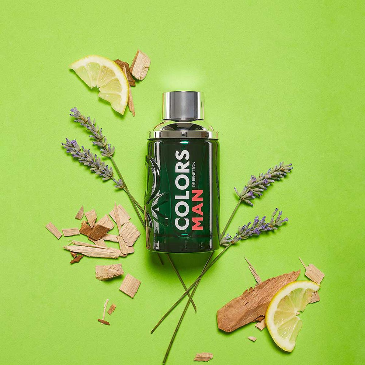 Perfume Benetton Colors Man Green Edt 200ml