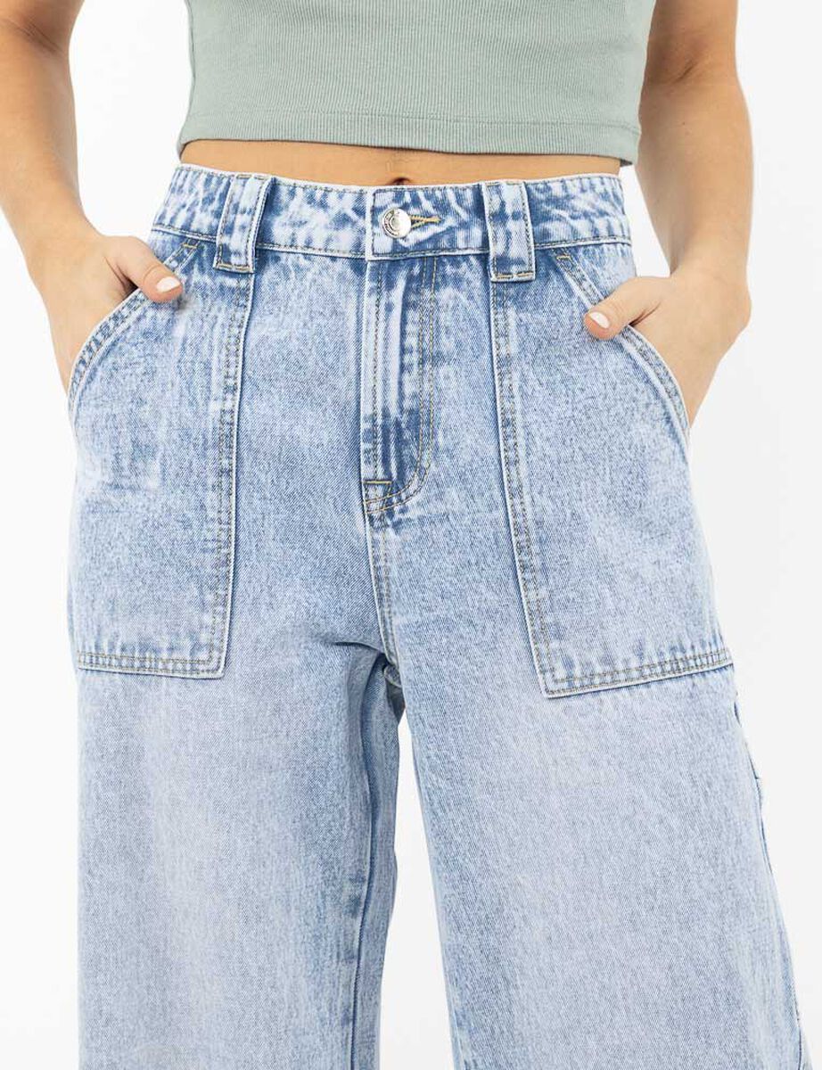 Jeans Wide Leg Mujer Icono