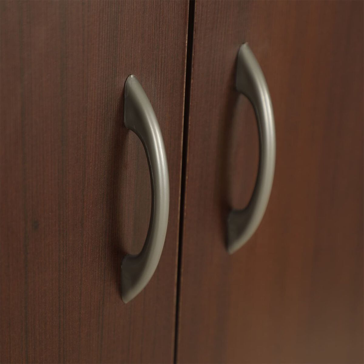 Closet Stanford 4 Puertas 2 Cajones Chocolate