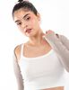 Top Con Polera Manguito Mujer Icono