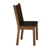 Juego de Comedor Vekkahome John 4 Sillas Café