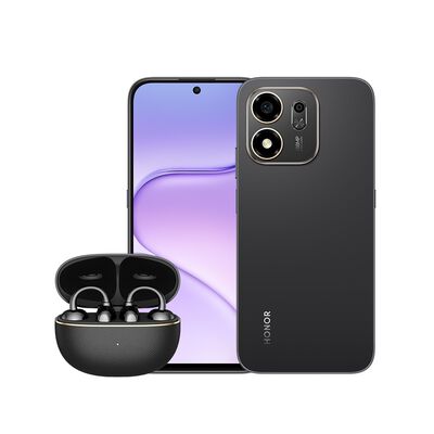 Celular Honor H600 Elite 5G 256 GB 6,8" Negro + Aud&iacute;fonos Honor Clip 2 Pro