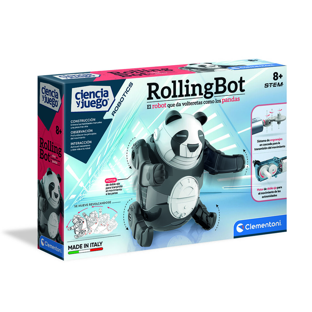 Robot Rodante de Panda Crementoni