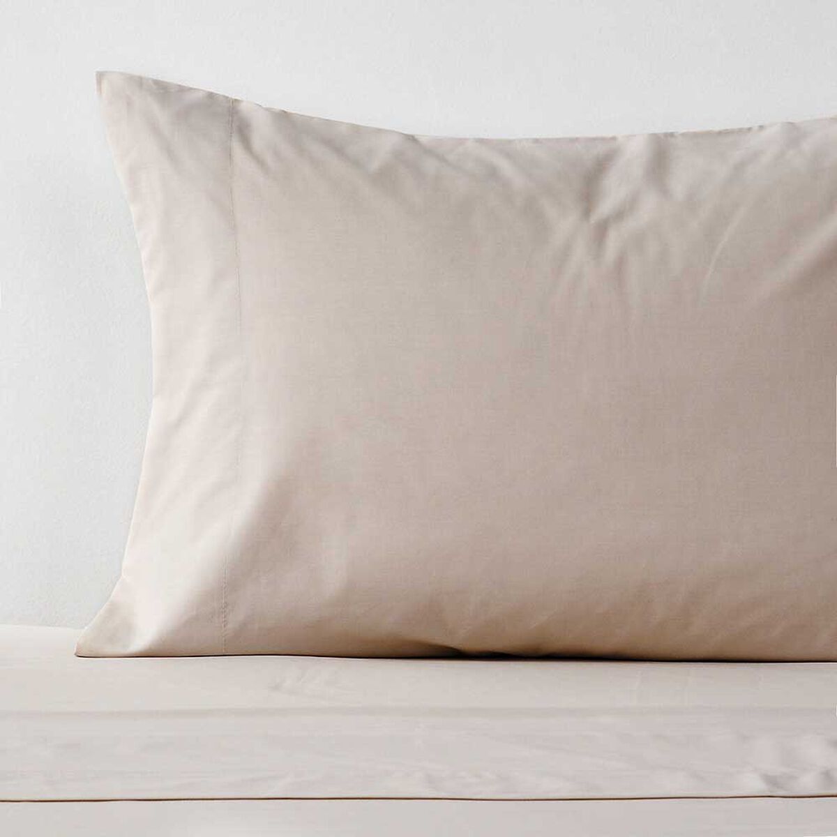 Juego de Sábanas Elements & Co 180 Hilos 1,5 Plazas Liso Taupe
