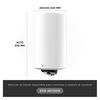 Termo Eléctrico Midea MWH100-15EFG[CL]W 100 lts