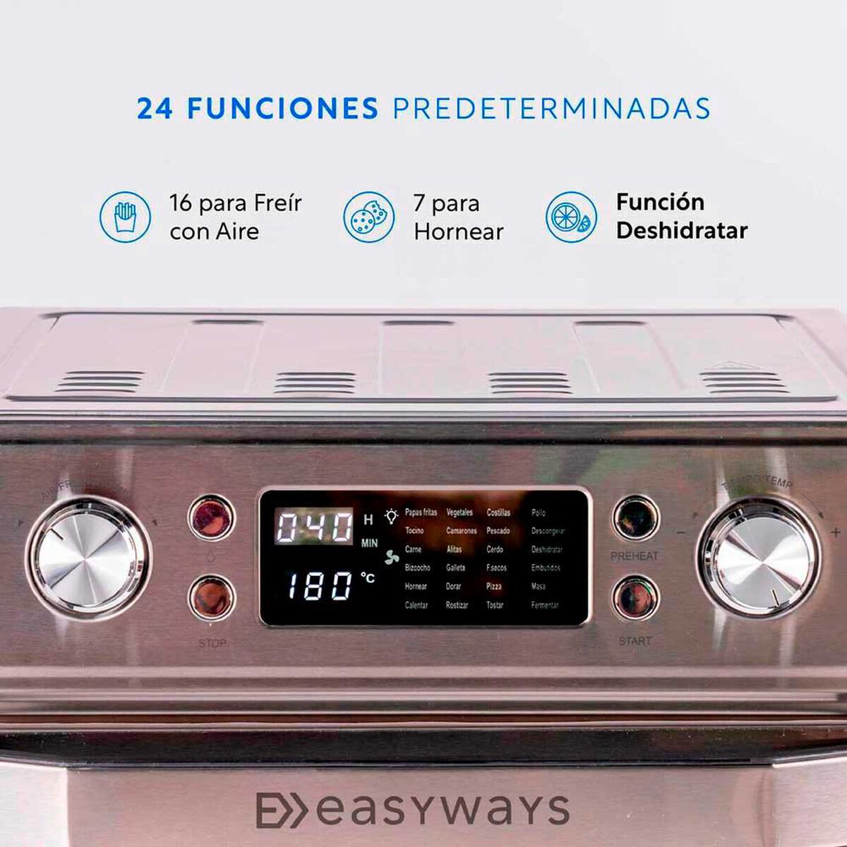 Freidora de Aire EasyWays Gourmet Pro 20 lts.