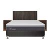 Box Spring CIC 2 Plazas Ortopedic Advance + Respaldo + 2 Veladores