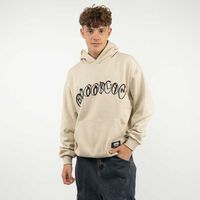 Polerón Hoodie Hombre Icono Beige, Cafe
