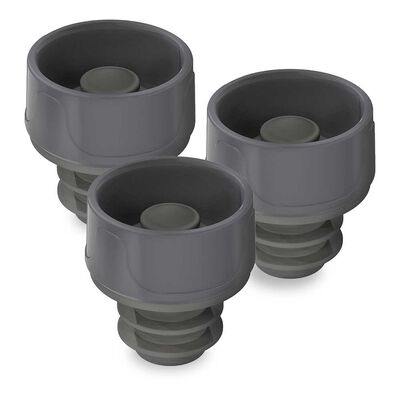 Set 3 Tapones para Vino Fensa Gris