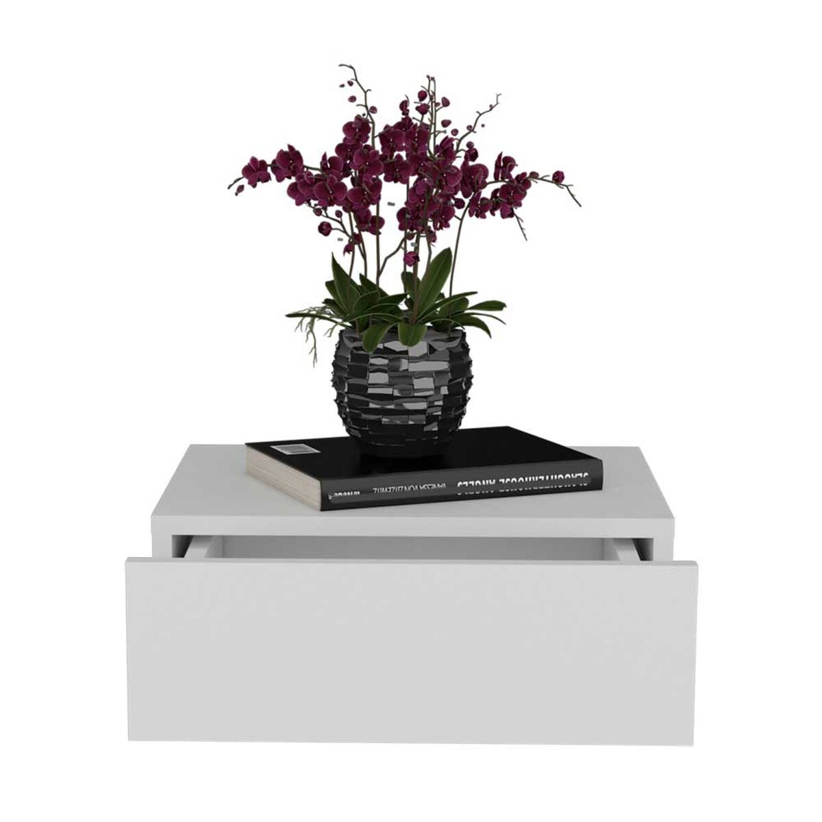 Velador TuHome Milano Flotante Blanco