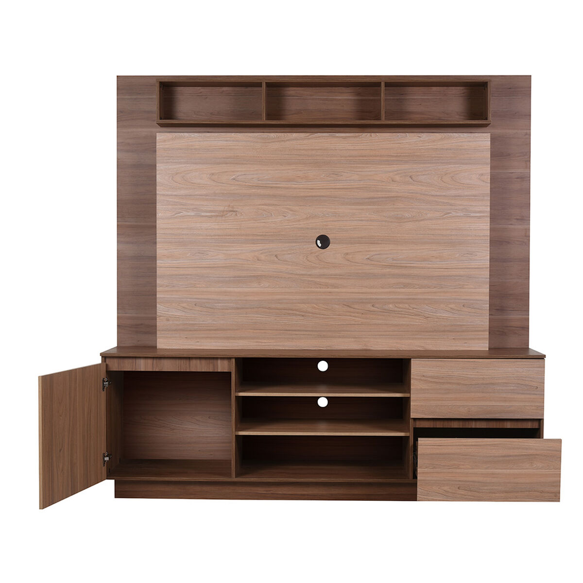 Rack TV CIC Nash Caramelo Hasta 75"
