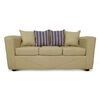 Juego de Living Elegant Detail Santa Fe Sofá 3 Cuerpos + Sofá 2 Cuerpos + Sillón 1 Cuerpo Beige