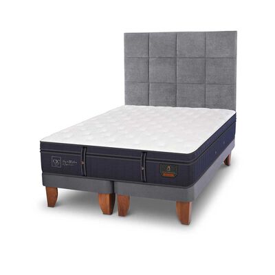 Imagen 2 del producto Cama Europea CIC Base Dividida King Grand Premium + Respaldo Tamesis