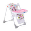Silla de Comer Plegable Rosada