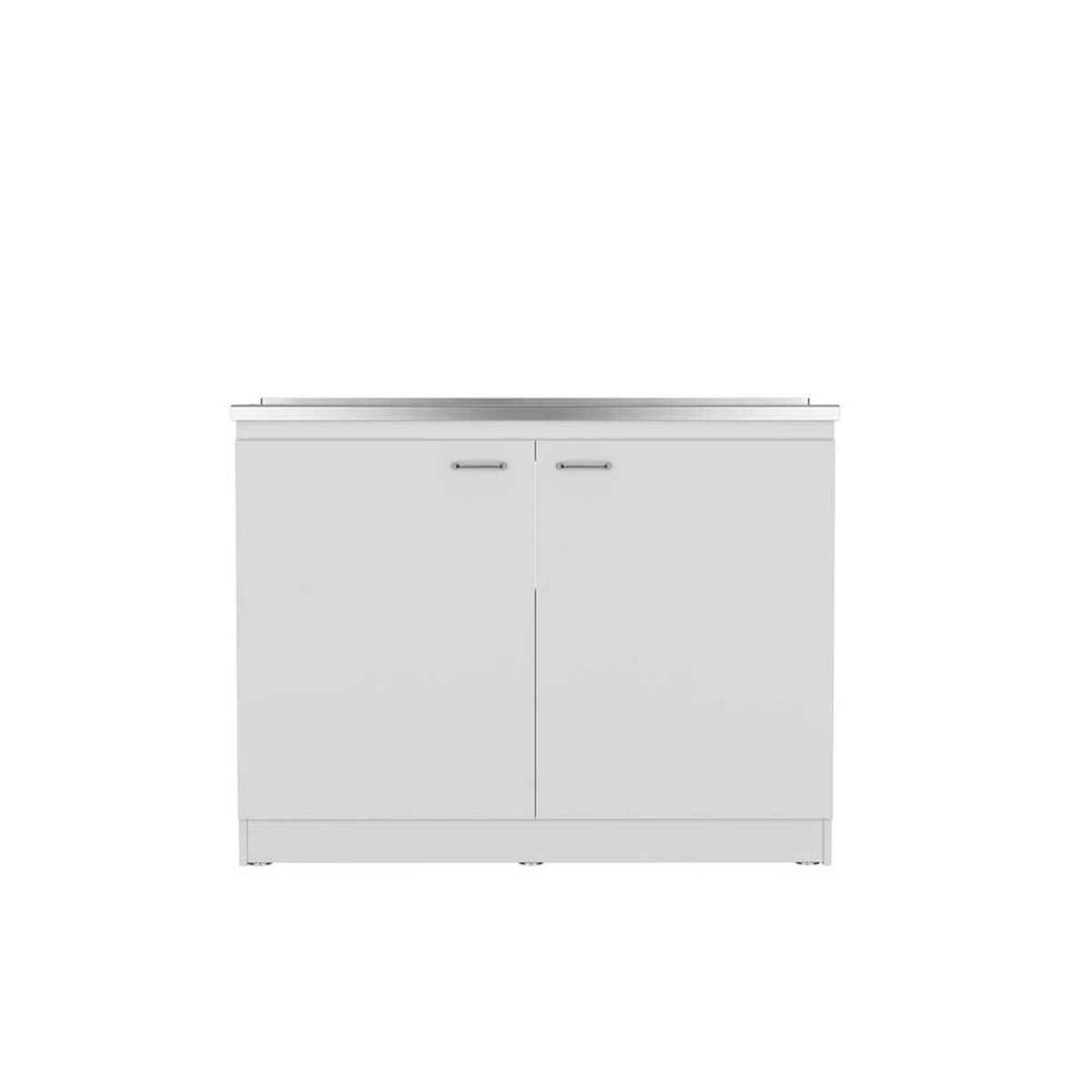 Mueble de Cocina Inferior TuHome Napoles 2 Puertas Blanco
