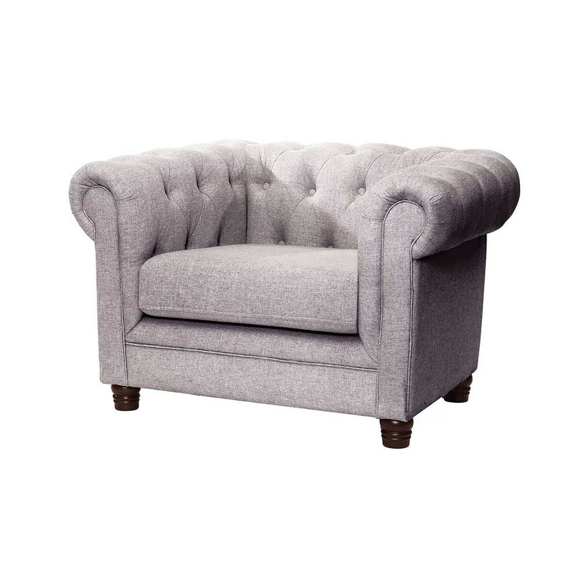 Sofá Latam Home Florencia 1 Cuerpos Gris Claro