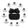 Kit Smartwatch Lhotse Vibe 05 Black + Audífonos Negro