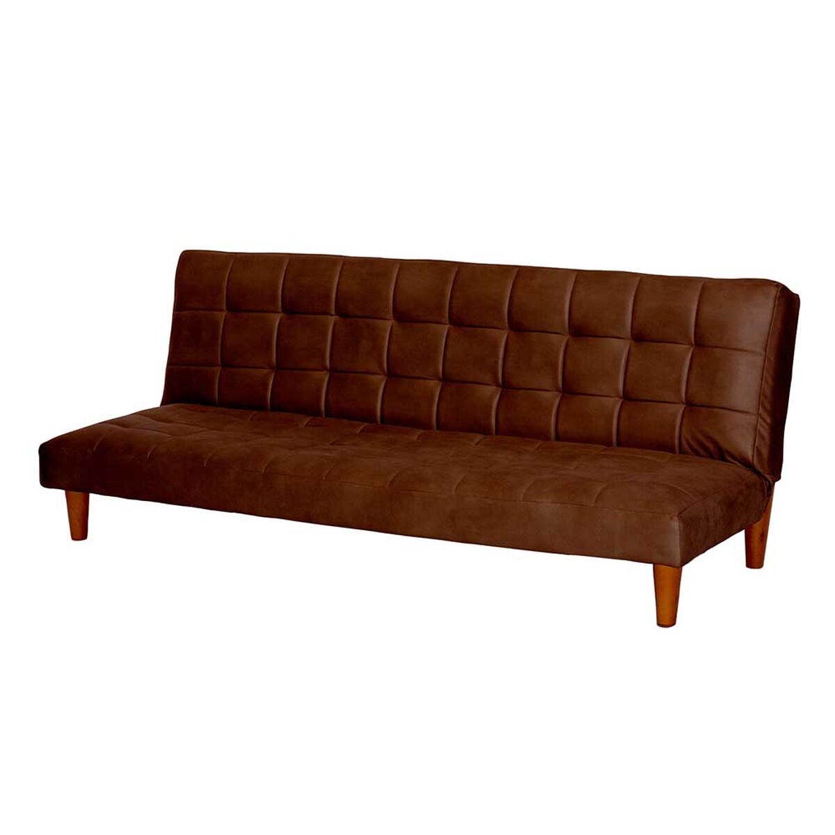 Fut&oacute;n Latam Home Turin Cuero 3 Cuerpos Caf&eacute; Moro