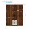 Clóset Onessta Aurora 3 Puertas 3 Cajones Jatoba Arena