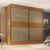 Closet Di Poretti Design Flora 4 Cajones 2 Puertas Caf&eacute; Oscuro