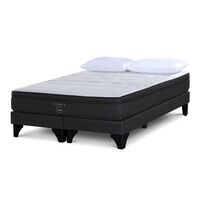 Cama Europea Rosen Base Dividida 2 Plazas Tempo + 2 Almohadas Extra