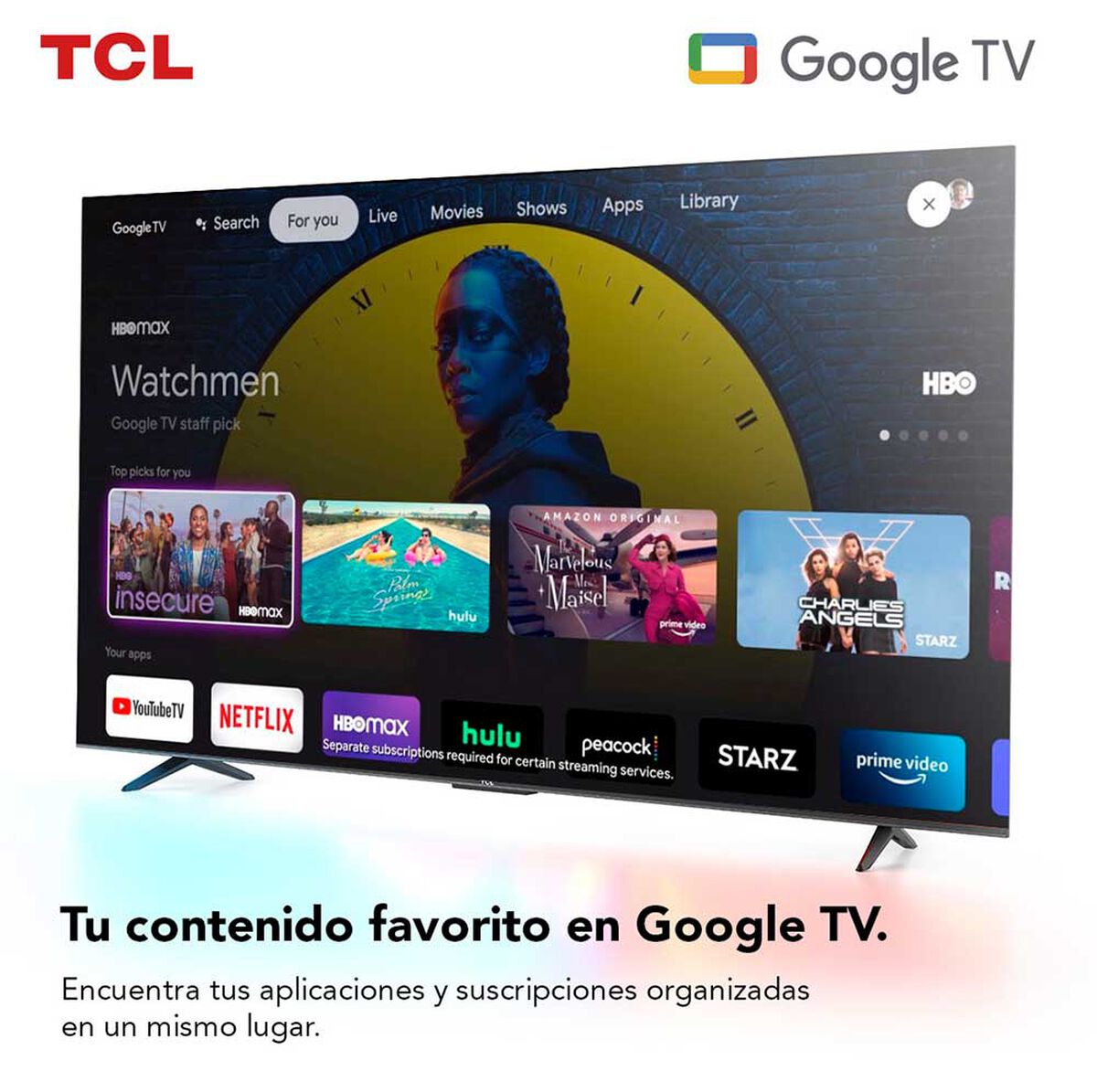 LED 55" TCL 55P635 Smart TV 4K