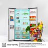 Refrigerador Side By Side Hisense RS3P558NECF 531 lts.