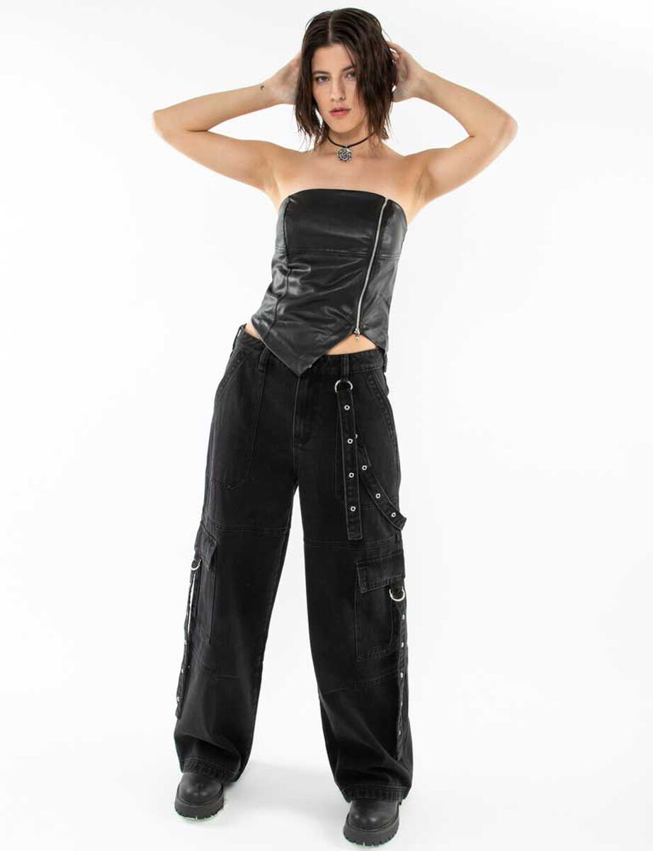 Jeans Cargo Mujer Icono