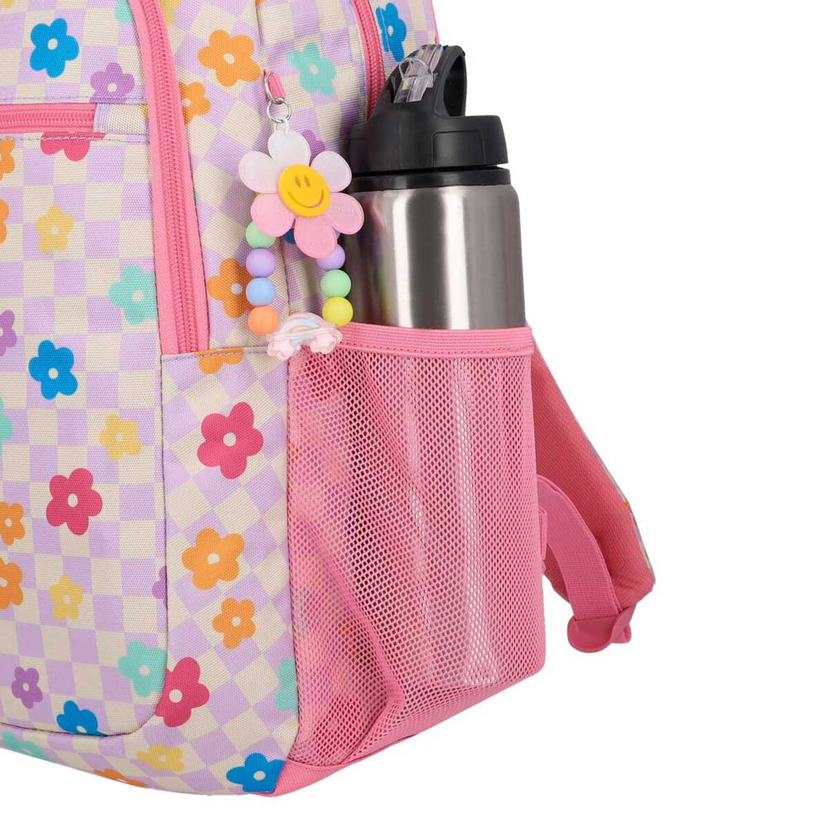 Mochila Xtrem Logan 6XT Flores Rosado