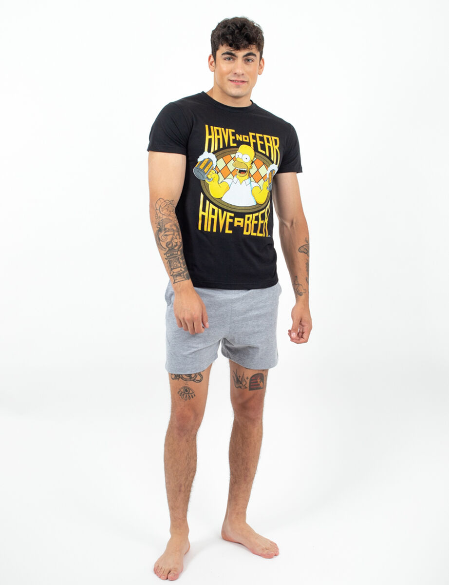 The Simpsons Pijama De Los Simpson Para Hombre Pijama Para Hombre